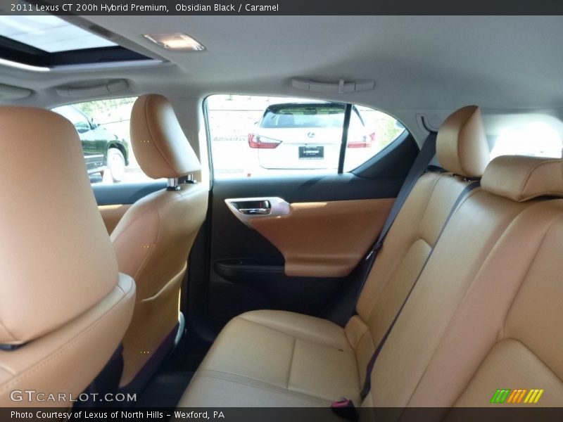 Obsidian Black / Caramel 2011 Lexus CT 200h Hybrid Premium
