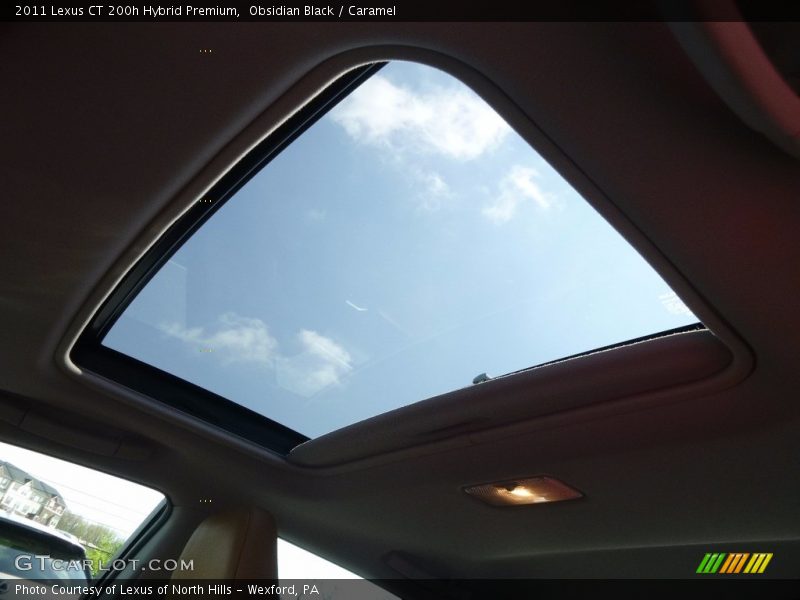 Obsidian Black / Caramel 2011 Lexus CT 200h Hybrid Premium