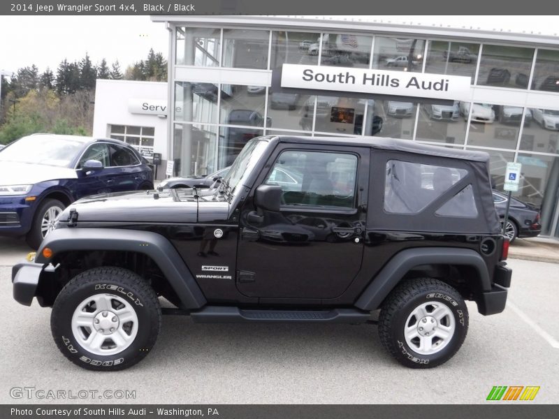 Black / Black 2014 Jeep Wrangler Sport 4x4