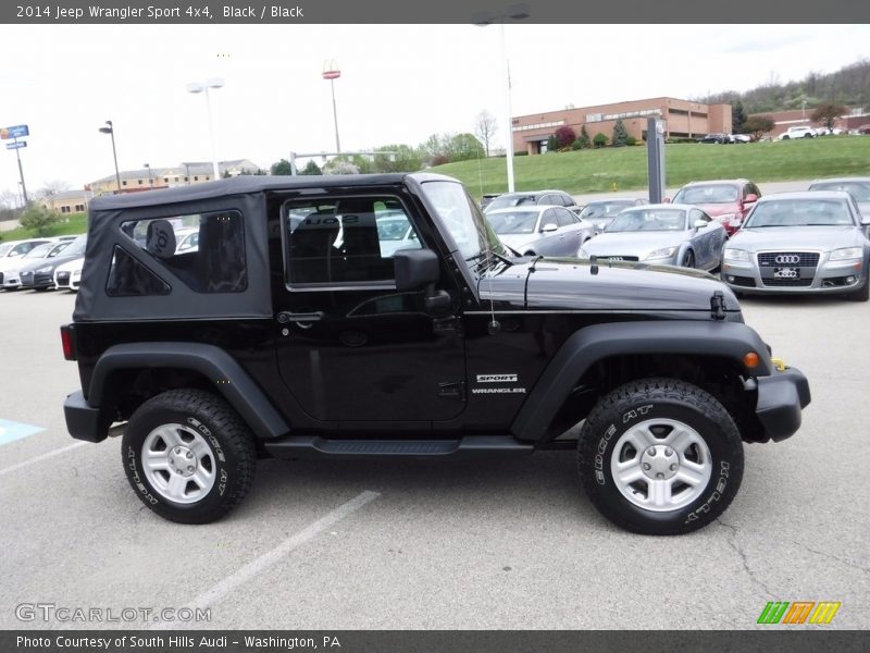 Black / Black 2014 Jeep Wrangler Sport 4x4