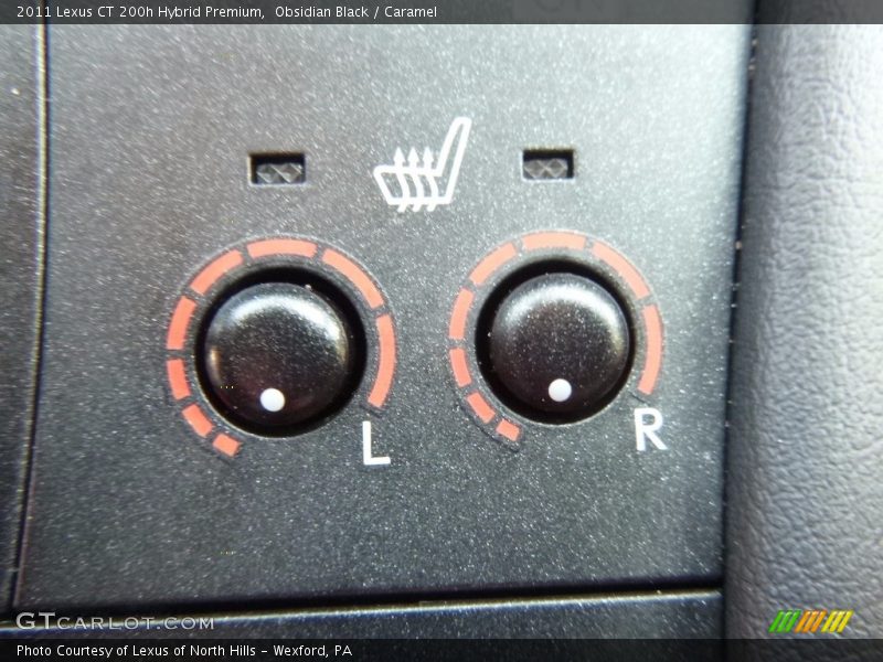 Obsidian Black / Caramel 2011 Lexus CT 200h Hybrid Premium