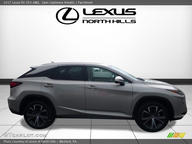 Satin Cashmere Metallic / Parchment 2017 Lexus RX 350 AWD