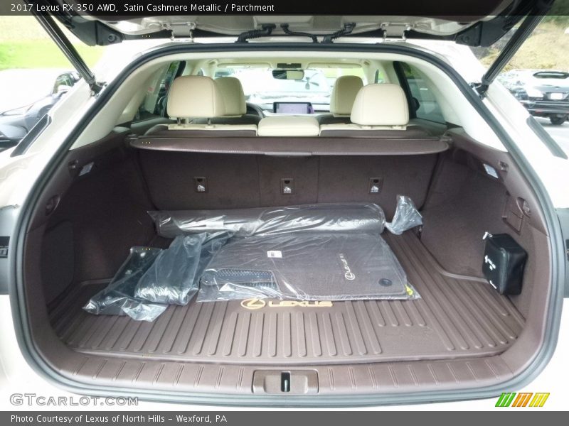 Satin Cashmere Metallic / Parchment 2017 Lexus RX 350 AWD