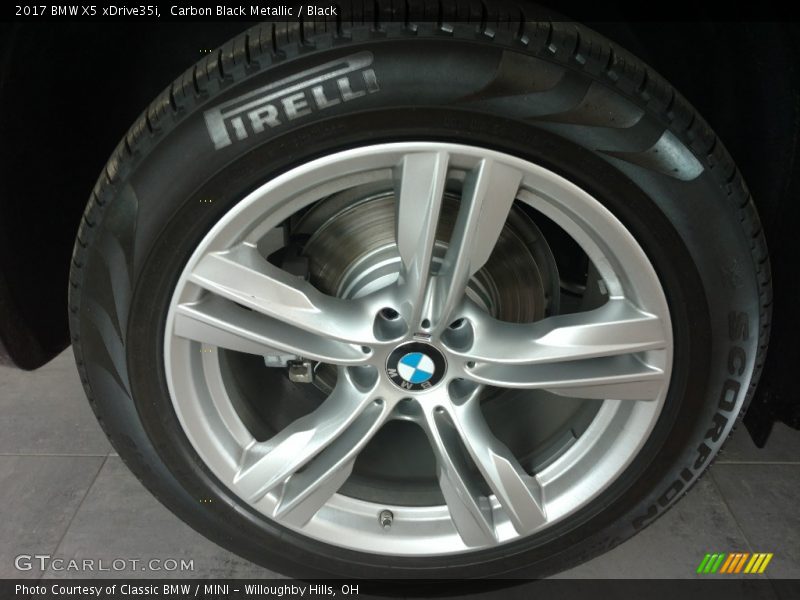 Carbon Black Metallic / Black 2017 BMW X5 xDrive35i