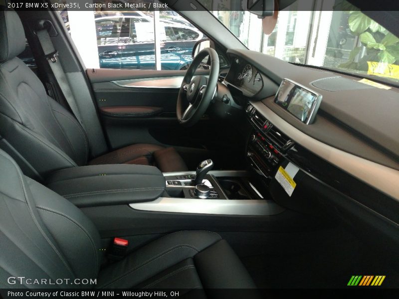 Carbon Black Metallic / Black 2017 BMW X5 xDrive35i