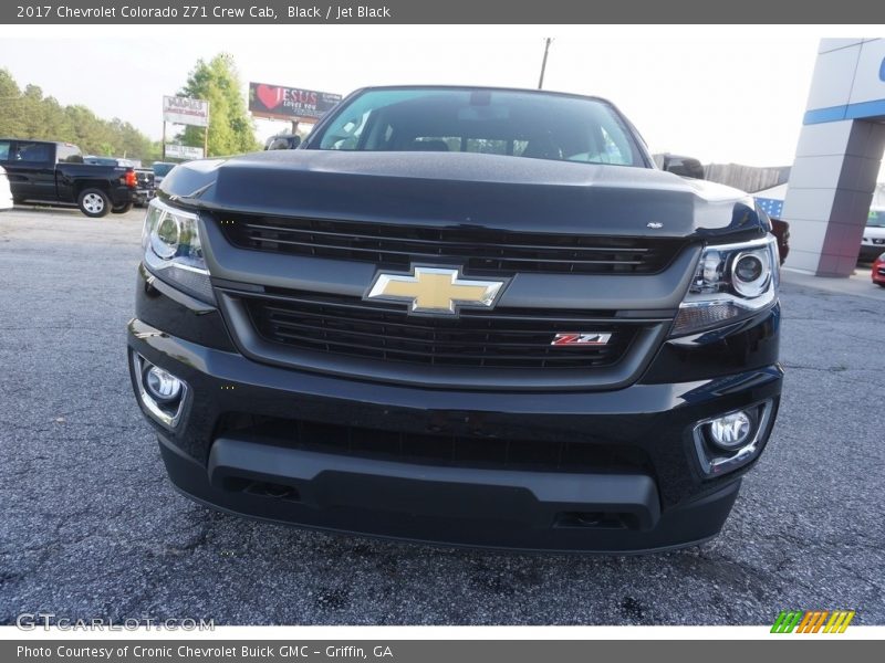 Black / Jet Black 2017 Chevrolet Colorado Z71 Crew Cab