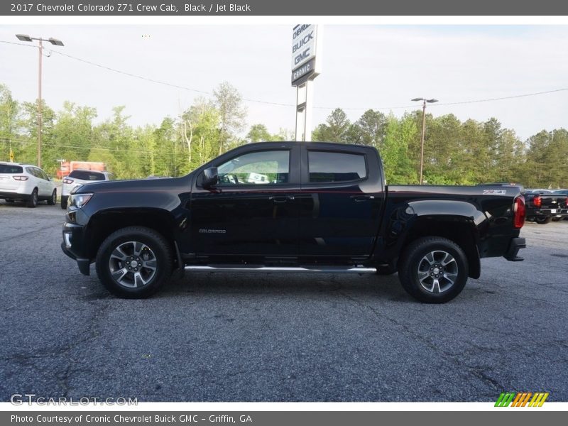 Black / Jet Black 2017 Chevrolet Colorado Z71 Crew Cab