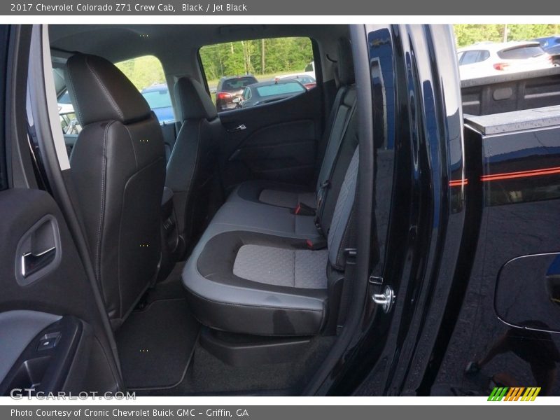 Rear Seat of 2017 Colorado Z71 Crew Cab