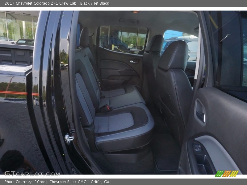 Rear Seat of 2017 Colorado Z71 Crew Cab