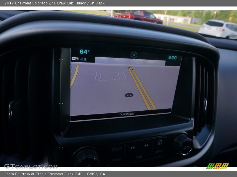 Navigation of 2017 Colorado Z71 Crew Cab