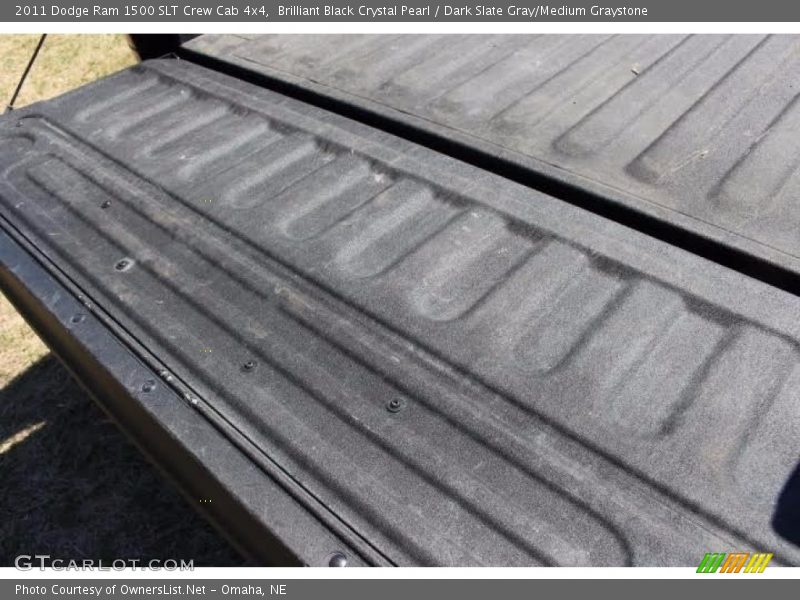 Brilliant Black Crystal Pearl / Dark Slate Gray/Medium Graystone 2011 Dodge Ram 1500 SLT Crew Cab 4x4