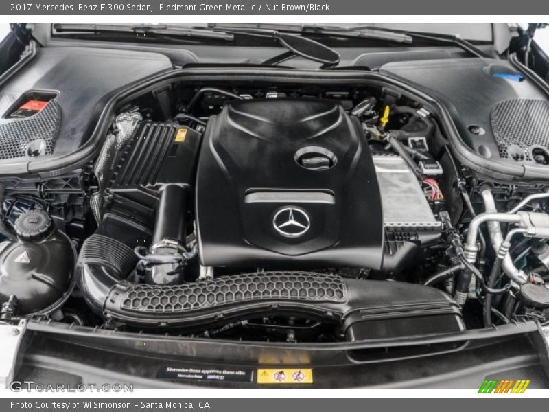 Piedmont Green Metallic / Nut Brown/Black 2017 Mercedes-Benz E 300 Sedan