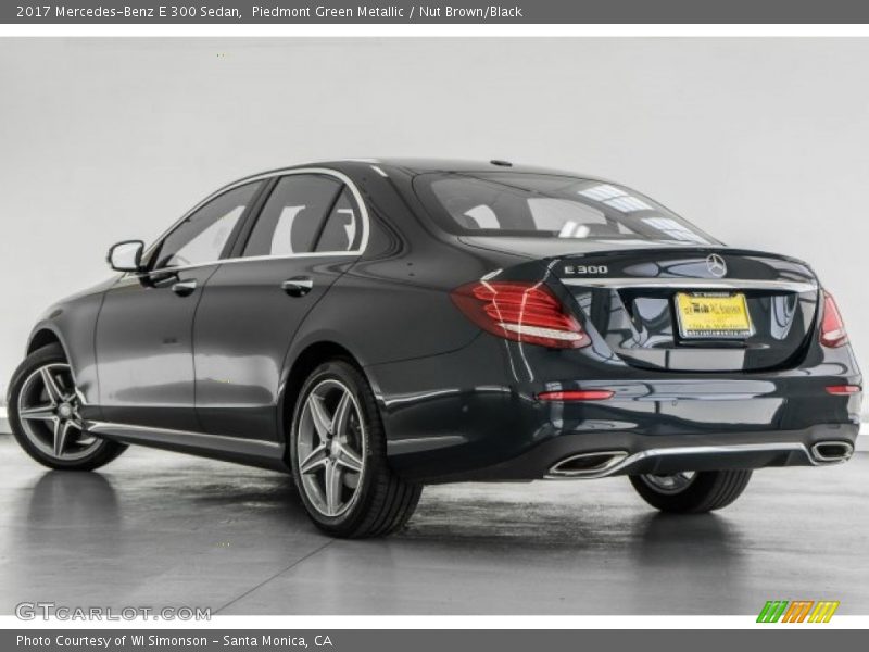 Piedmont Green Metallic / Nut Brown/Black 2017 Mercedes-Benz E 300 Sedan
