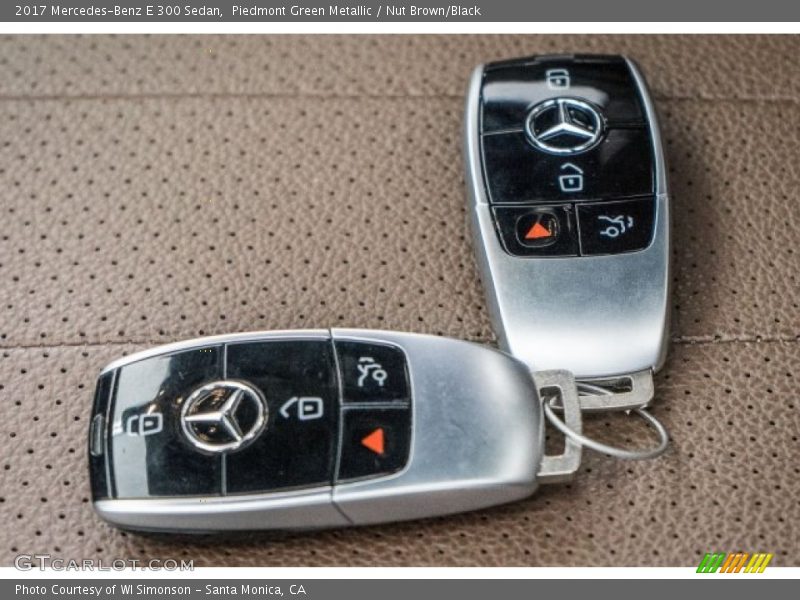 Piedmont Green Metallic / Nut Brown/Black 2017 Mercedes-Benz E 300 Sedan
