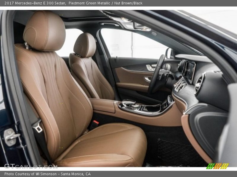 Piedmont Green Metallic / Nut Brown/Black 2017 Mercedes-Benz E 300 Sedan