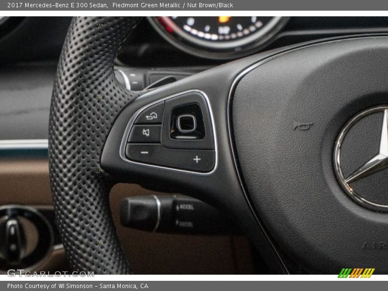 Piedmont Green Metallic / Nut Brown/Black 2017 Mercedes-Benz E 300 Sedan