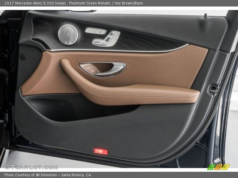 Piedmont Green Metallic / Nut Brown/Black 2017 Mercedes-Benz E 300 Sedan