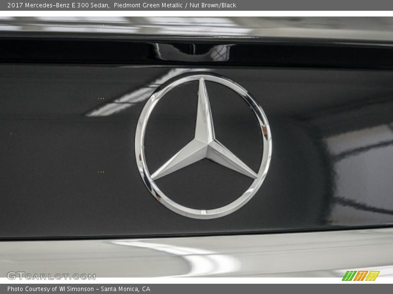 Piedmont Green Metallic / Nut Brown/Black 2017 Mercedes-Benz E 300 Sedan