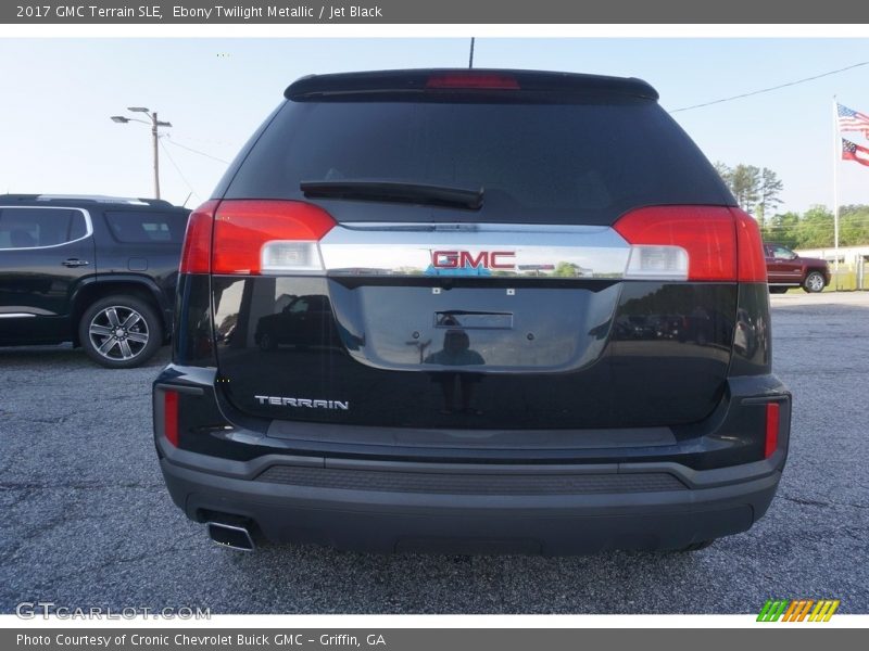 Ebony Twilight Metallic / Jet Black 2017 GMC Terrain SLE