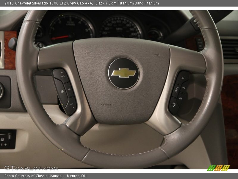  2013 Silverado 1500 LTZ Crew Cab 4x4 Steering Wheel