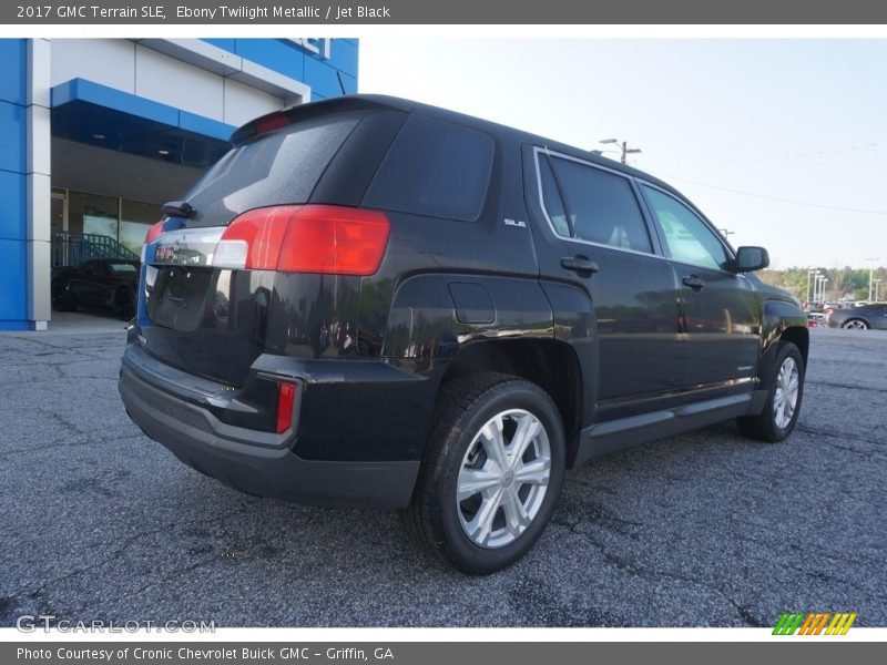 Ebony Twilight Metallic / Jet Black 2017 GMC Terrain SLE