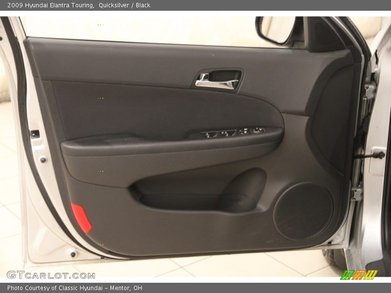 Quicksilver / Black 2009 Hyundai Elantra Touring