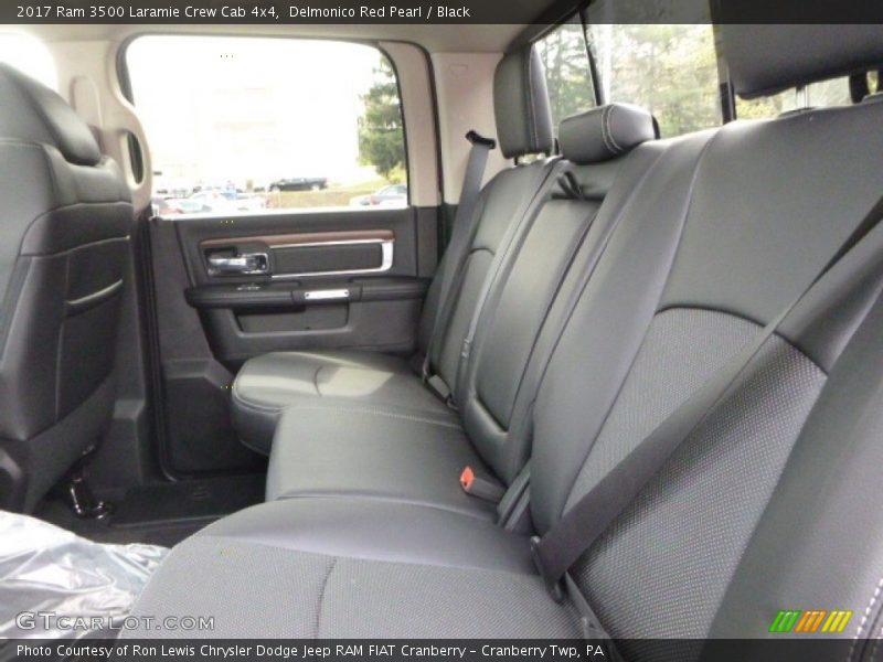 Delmonico Red Pearl / Black 2017 Ram 3500 Laramie Crew Cab 4x4