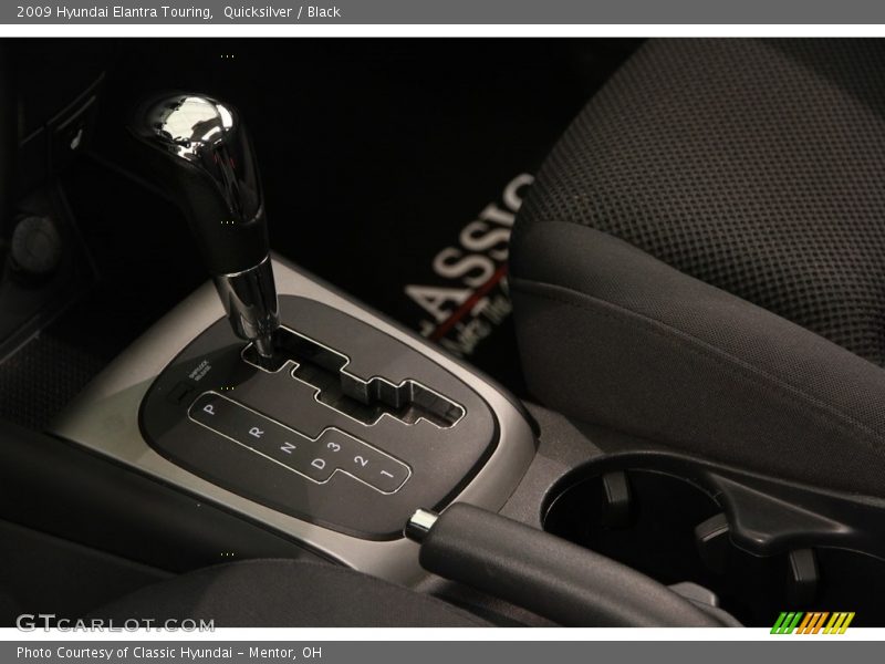 Quicksilver / Black 2009 Hyundai Elantra Touring