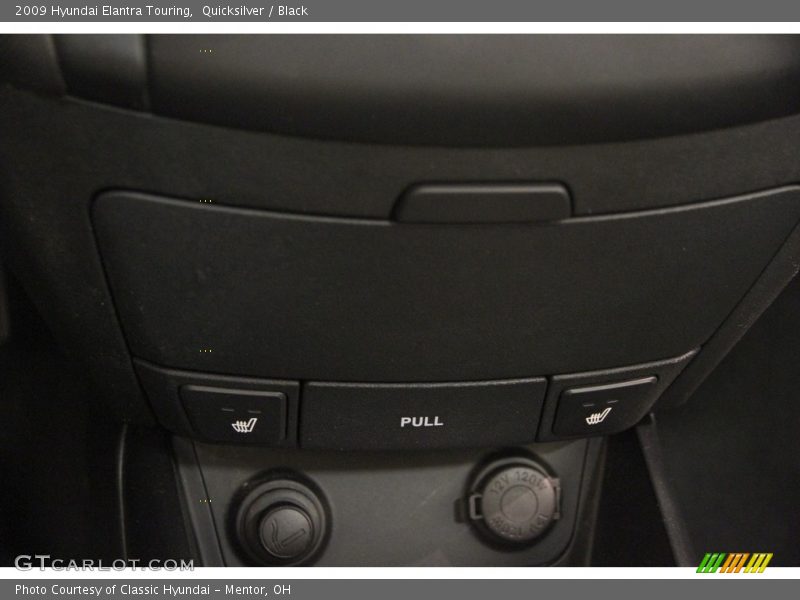 Quicksilver / Black 2009 Hyundai Elantra Touring