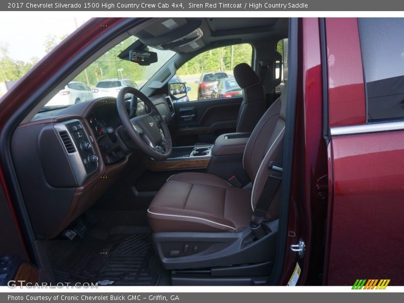 Siren Red Tintcoat / High Country Saddle 2017 Chevrolet Silverado 1500 High Country Crew Cab 4x4