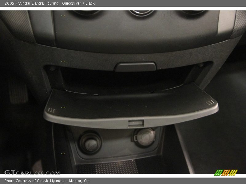 Quicksilver / Black 2009 Hyundai Elantra Touring