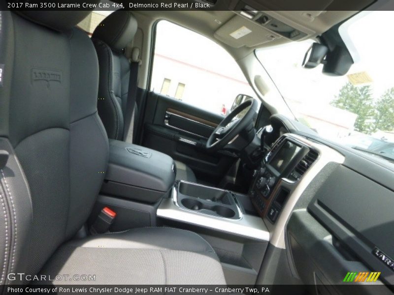 Delmonico Red Pearl / Black 2017 Ram 3500 Laramie Crew Cab 4x4
