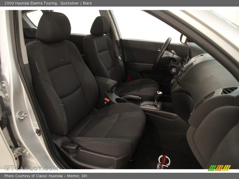 Quicksilver / Black 2009 Hyundai Elantra Touring