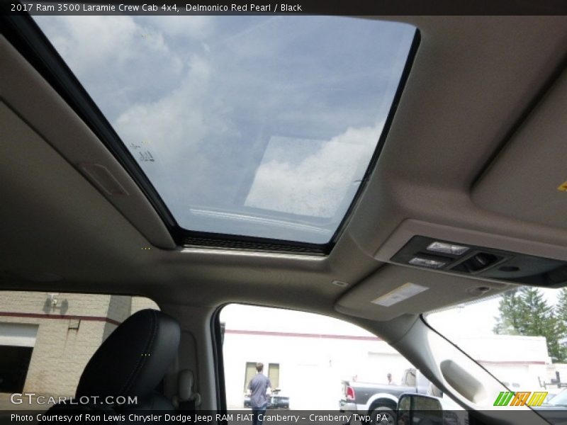 Delmonico Red Pearl / Black 2017 Ram 3500 Laramie Crew Cab 4x4