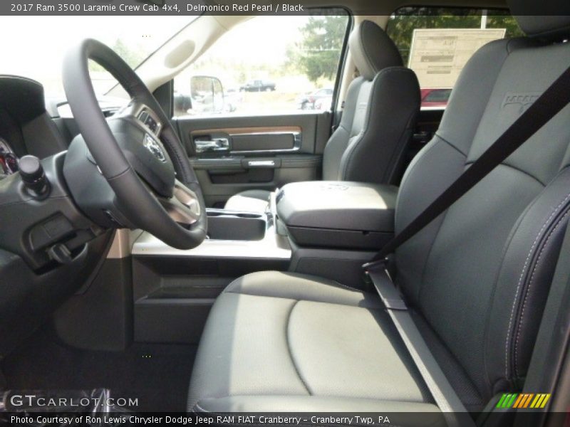 Delmonico Red Pearl / Black 2017 Ram 3500 Laramie Crew Cab 4x4
