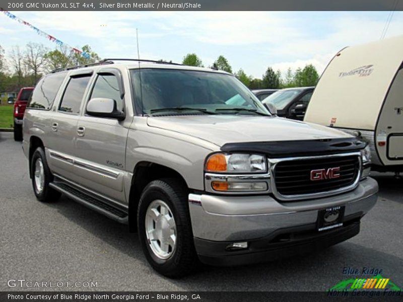 Silver Birch Metallic / Neutral/Shale 2006 GMC Yukon XL SLT 4x4