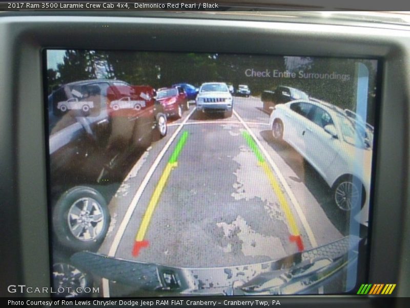 Delmonico Red Pearl / Black 2017 Ram 3500 Laramie Crew Cab 4x4