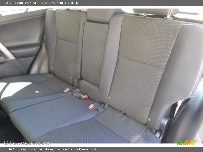 Silver Sky Metallic / Black 2017 Toyota RAV4 XLE