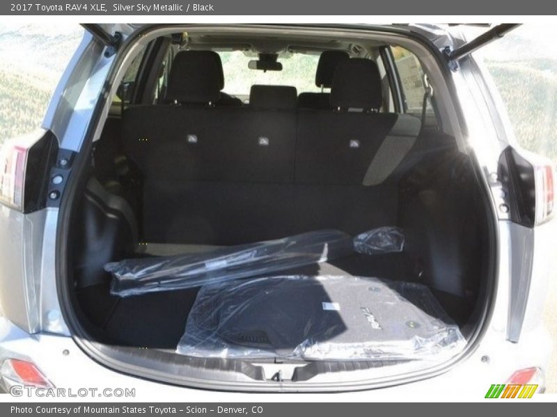 Silver Sky Metallic / Black 2017 Toyota RAV4 XLE
