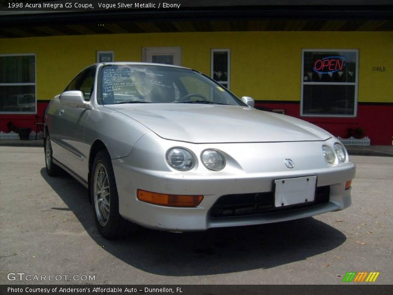 Vogue Silver Metallic / Ebony 1998 Acura Integra GS Coupe