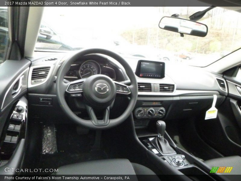  2017 MAZDA3 Sport 4 Door Black Interior