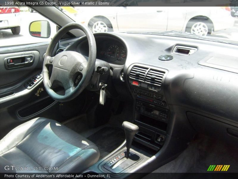 Vogue Silver Metallic / Ebony 1998 Acura Integra GS Coupe