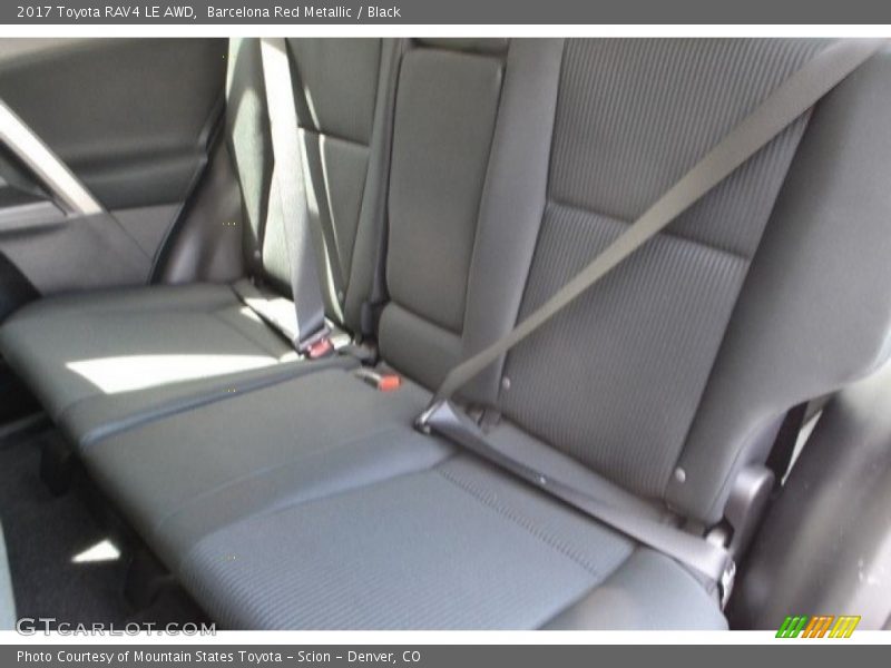 Barcelona Red Metallic / Black 2017 Toyota RAV4 LE AWD