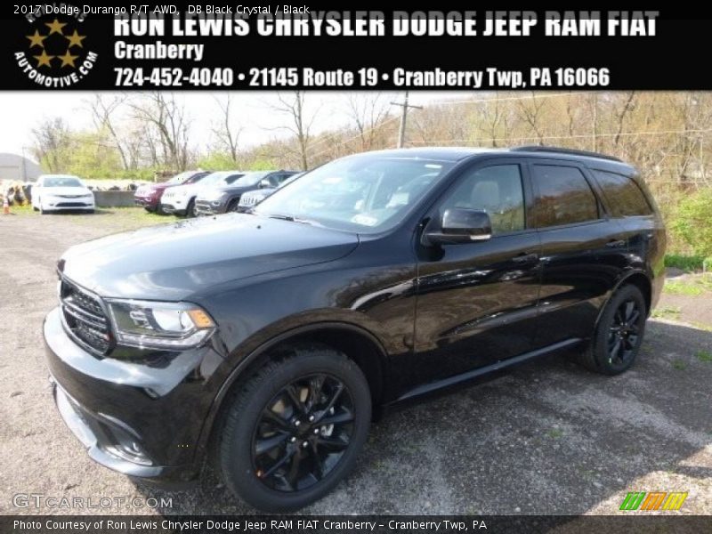 DB Black Crystal / Black 2017 Dodge Durango R/T AWD