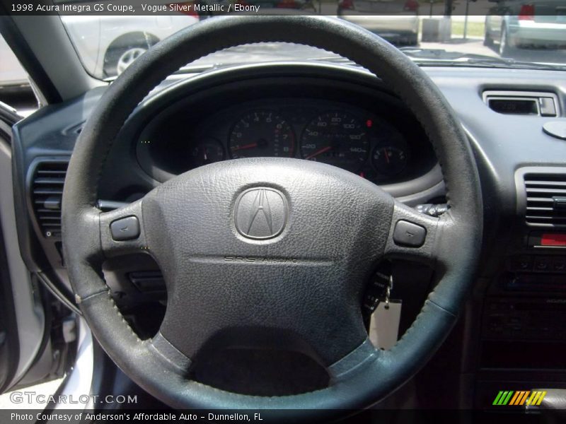 Vogue Silver Metallic / Ebony 1998 Acura Integra GS Coupe