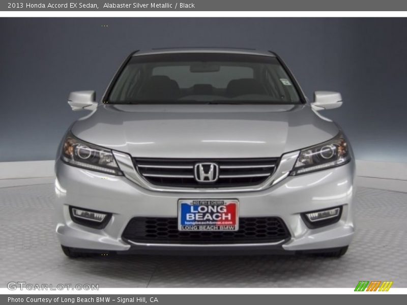 Alabaster Silver Metallic / Black 2013 Honda Accord EX Sedan