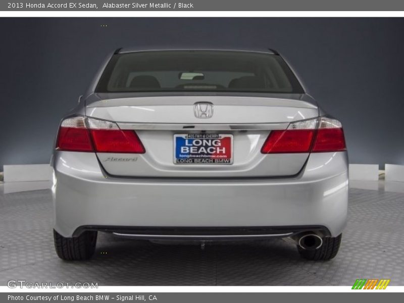 Alabaster Silver Metallic / Black 2013 Honda Accord EX Sedan