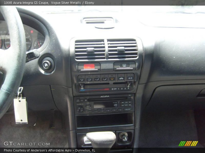 Vogue Silver Metallic / Ebony 1998 Acura Integra GS Coupe