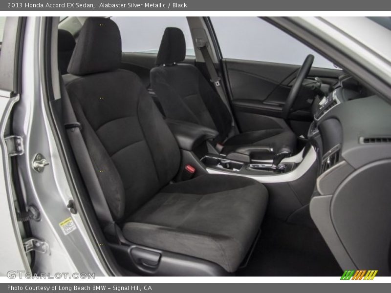 Alabaster Silver Metallic / Black 2013 Honda Accord EX Sedan