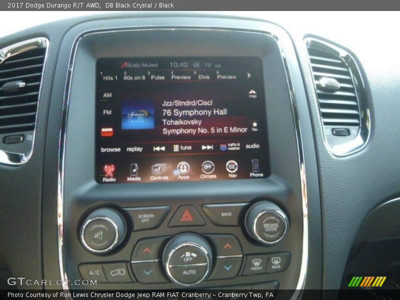 DB Black Crystal / Black 2017 Dodge Durango R/T AWD